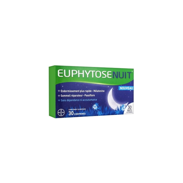 Euphytose Nuit 30 Tablets  Walmart.com  Walmart.com