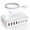 White, variant on 500W GaN USB C Charger Block Charging Station 8 Port Fast Charger Block with Dual 100W PD USB-C Fast Charging Station Hub Compatible with iPhone 17/16 15/14/13/Pro Max/MacBook Pro/Air/All iPad (Black)