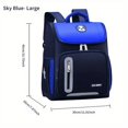 thumbnail image 3 of 1pc Primary School Student Schoolbag, Protective Spine Bag, Burden Reduction Bag, Boys And Girls Children's Schoolbag, Glow In The Dark Space Schoolbag, 3 of 5