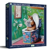 SUNSOUT INC - Do Not Disturb - 500 pc Jigsaw Puzzle by Artist: Sophie Clima - Finished Size 18" x 24" - MPN# 27416