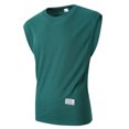 thumbnail image 6 of USNSM Men's Quick Dry Lightweight Breathable Athletic Tank Top Workout Gym Running Short Sleeve Solid Color Crewneck T-Shirt Green XL, 6 of 9
