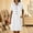 White Dresses for Women, variant on Ygbgbb Women Lapel Collar Linen Blend Midi Dress, Short Sleeve Half‑Button Front Tunic Dress with Side Pockets for Summer Vacation and Daily Casual Outfits Pink XXL