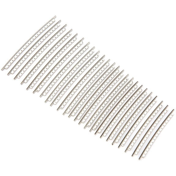 Ymiko Guitar Fret Wire Replacement,24Pcs Guitar Fret Wire Set Cupronickel For / Replacement Accessories 2.7mm,Guitar Fret