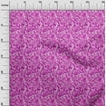 thumbnail image 2 of oneOone Cotton Silk Fuschia Pink Fabric Florals Fabric For Sewing Printed Craft Fabric By The Yard 42 Inch Wide-MZE, 2 of 4