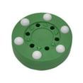 thumbnail image 4 of Luwecf Roller Hockey Puck Smooth Portable Ice Hockey Puck for Game Outdoor Training Green, 4 of 9