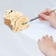 thumbnail image 2 of EeaseMX 50 juegos de recortes de madera sin terminar con forma de caracol, manualidades de madera en blanco para pintar y hacer tú mismo., 2 of 7
