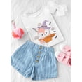 thumbnail image 3 of Cute Magic Fox In Basket T-Shirt Toddler -Image by Shutterstock,  3 Toddler, 3 of 4