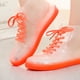 thumbnail image 5 of Zapatos impermeables,Botas de lluvia cortas Zapatos de lluvia transparentes Zapatos de lluvia para mujer Diseño elevado, 5 of 5