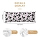 thumbnail image 3 of Balery Cute Animal with Cow Funda Protectora para Almohada Corporal de Algodón Hipoalergénico con Cierre(55 x 21 pulgadas), Almohadas No Incluidas, 3 of 7