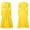 Yellow, variant on Dress Women Long Spring Dresses V-Neck Long Sleeve Pleated Midi With Belt Charming Relaxed Fit