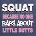 thumbnail image 5 of Wild Bobby Squat Because No One Raps About Little Butts Gym/Workout Unisex Graphic Hoodie Sweatshirt, Vintage Heather Navy, X-Large, 5 of 5