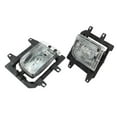 thumbnail image 3 of 2Pcs Crystal Clear Lens Cover Front Bumper Fog Light Lamps House For E30 318I 318Is 325I 325Is 325E, 3 of 5