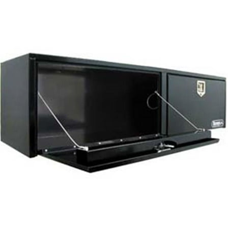 Steel Underbody Truck Box with Stainless Steel T-Handle - Black - 24 x 24 x 24 in.