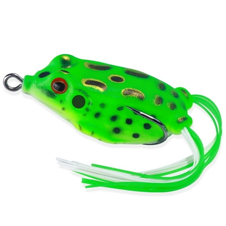 6cm/12.5g Bionic Bait Sharp Hook 3d Frog Eye Realistic Simulation Design Angling Blackfish Road Fake Lure Outdoor Fishing