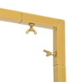 thumbnail image 5 of Gold Square 6.6 Ft Wedding Arch Backdrop Stand Metal Balloon Flower Stand Frame for Garden Decor, 5 of 9