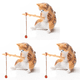 thumbnail image 1 of Adorno Pesca para Gatitos Figura Gatos Rium (B) Aqua, 1 of 2