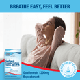thumbnail image 6 of Ohm Guaifenesin 1200mg, Chest Congestion and Mucus Relief (28 Caplets) Extended-Release Maximum Strength Tablets, 12-Hour Expectorant Helps Thin Mucus, 6 of 7
