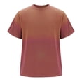 thumbnail image 3 of Men's Fashion Casual Gradual Change Color Short Sleeve Round-Neck Blouses Mens Body Suits Tops Cropped Tshirt Renaissance Blouse, 3 of 5