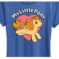 thumbnail image 3 of My Little Pony - Retro Heart Logo - Women's Short Sleeve Graphic T-Shirt, 3 of 5