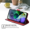 thumbnail image 5 of Magnetic Leather Phone Case for Motorola Moto G84 G54 G14 G73 G53Y G23 G72 G62 G52J G82 G52 G42 G32 G50 Flip Cover Wallet Case, 5 of 5