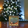 thumbnail image 3 of Wooden Photo Frame Night Light Christmas Night Lights Ornament Holiday Gift Decoration Living Room Bedroom Office Ornament, 3 of 7
