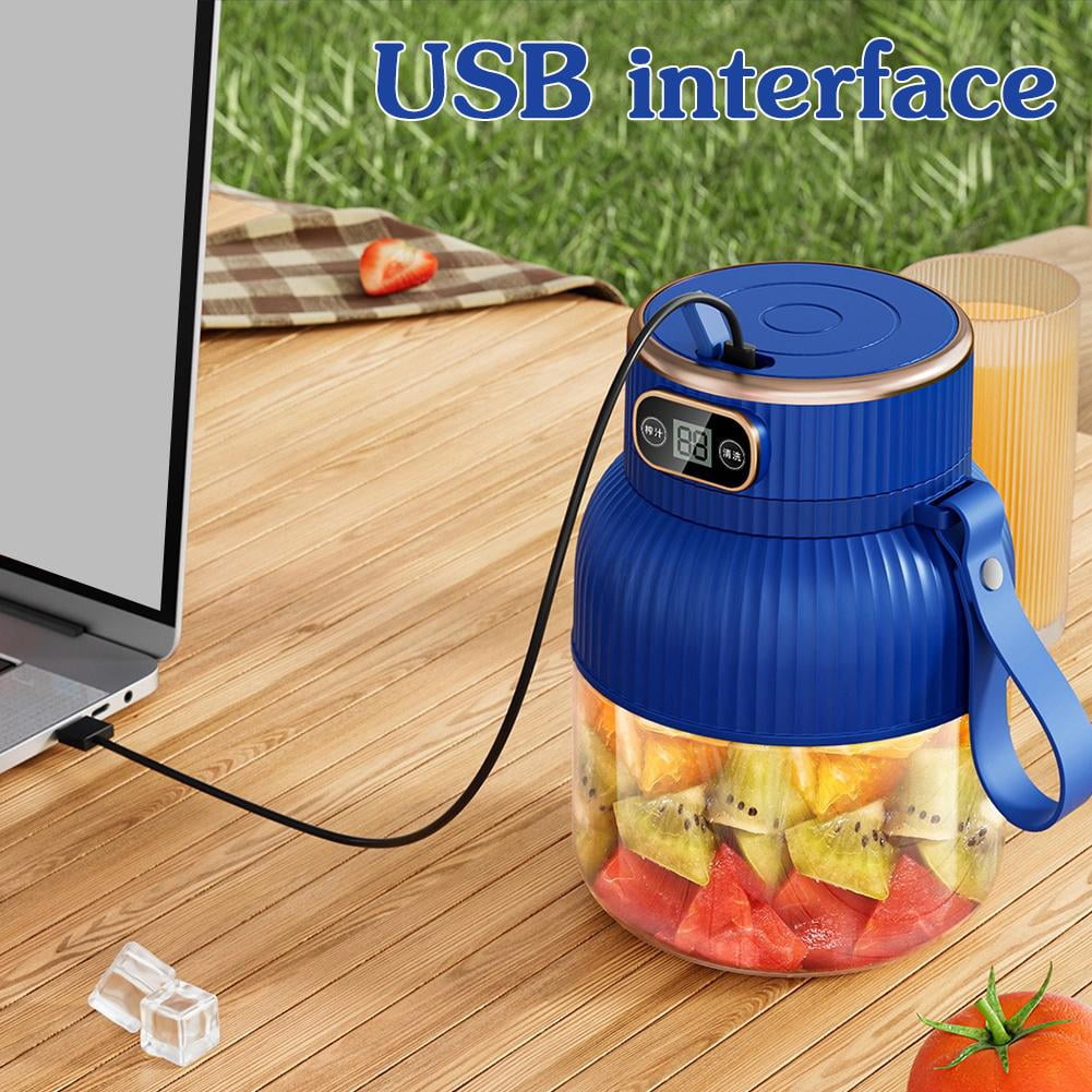 Clearance Now! Blender Juicer Cup USB Rechargeable Smoothies Mixer Fruit Machine New Z9 R7T1