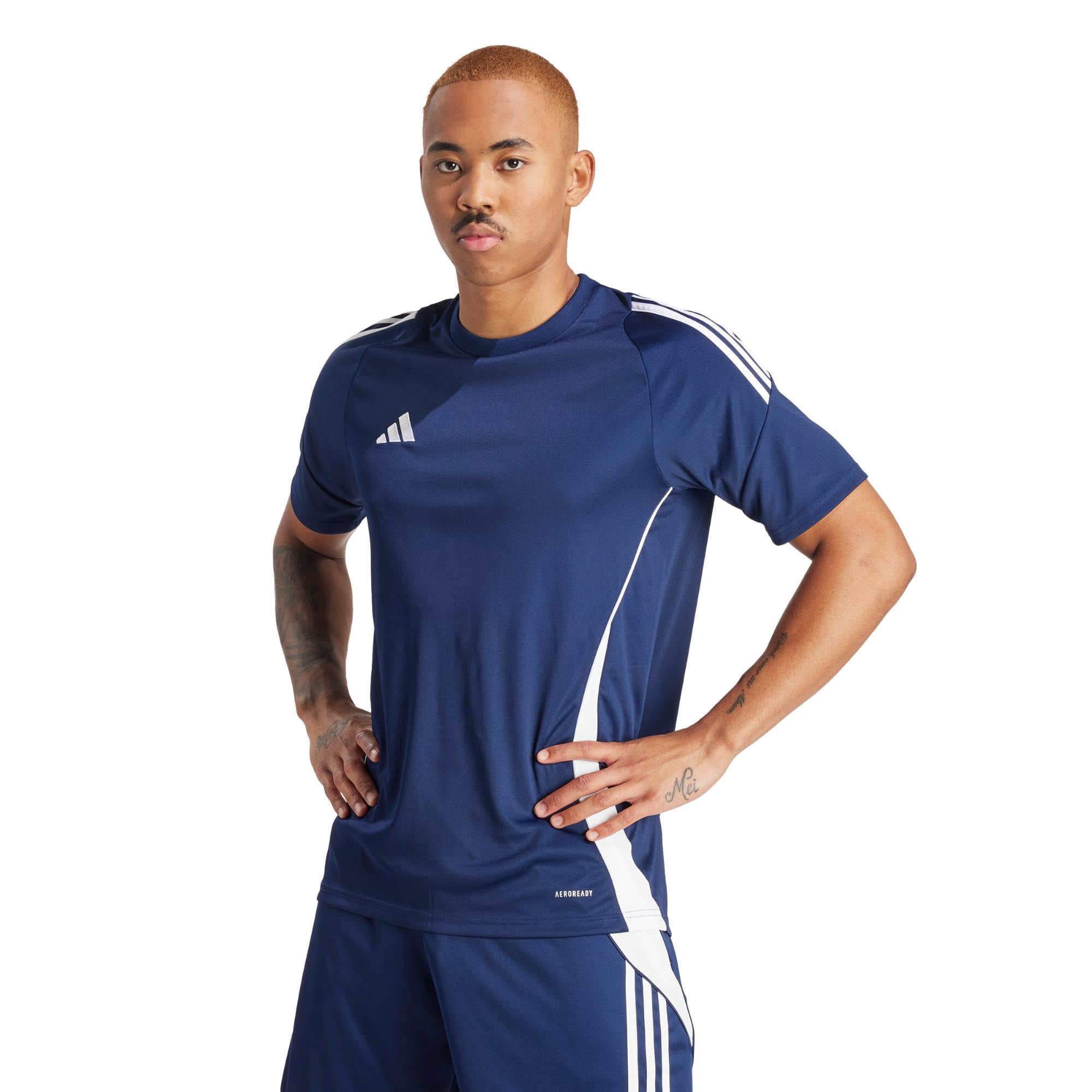 adidas Men's Tiro 24 Jersey, Team Navy Blue/White, X-Large