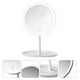 thumbnail image 3 of Espejo de maquillaje de sobremesa con luz LED, color blanco, 3 of 7