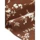 thumbnail image 5 of BLUSA FLORAL DE MANGA LARGA CON BOTONES Y CUELLO EN V PARA MUJERES CHIC INSPIRE XL COLOR MARRÓN, 5 of 6