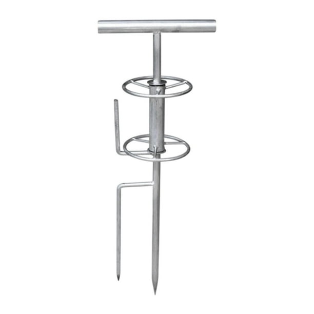 Púas guía para mangueras de jardín, soporte para mangueras, protección para plantas, manguera de agua Tocadiscos de metal