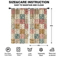 thumbnail image 2 of Pioneer Flower Floral Print Pattern Teens Curtains,Teens Insulated Curtains Set Of 2,Bedroom Essentials,Toddler Room Decor 42"x84", 2 of 5