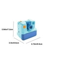 thumbnail image 3 of HLONKChildrens Digital Camera High-definition Student Polaroids Printable Photo Recording Front And Rear Selfie Camera 32GB Memory Card Printing Paper X2 Pink, 3 of 7