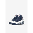 thumbnail image 4 of FILA MB Mens Sneakers White Navy Red 3BM00516-125 Athletic Shoes Size Options, 4 of 5