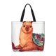 thumbnail image 1 of Balery Cozy Knitting Llama Bolsa de Mano para Mujeres con Cremallera, Bolsa de Gimnasio con Compartimentos, Bolsa para Laptop, Bolsa para Trabajo, 1 of 7
