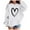 White, variant on Staki Toddler Girl Hoodie Girls Long Sleeve Hooded Sweatshirt Thick Graphic Hoodie Cute Pullovers Tops(White,11-12 Years)