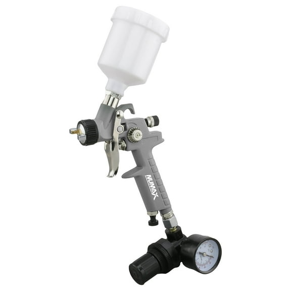 NuMax SPS08 Pneumatic 0.8mm HVLP Gravity Feed Spray Gun with 125cc Cup