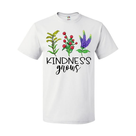 Inktastic Kindness Grows Wildflowers T-Shirt