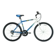 Titan Pioneer 18-Speed Steel Mens Mountain Bicycle, Blue