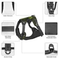 thumbnail image 6 of Picia Tropical Palm Leaves Fern Leaf No-Pull Dog Harness Reflective Front Clip Vest with Handle,Step-in Air Dog Harness,Adjustable 2 Metal Rings 4 Buckles,Easy to Put on & Take Off X-Large, 6 of 9