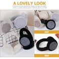 thumbnail image 2 of OFFIGAM Black Plush Ear Muffs for Outdoor Winter Use Comfortable Windproof Ear Covers, 2 of 8