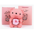 thumbnail image 3 of Oso Flor Rosa Eterna Joyero Regalo Color Rosa, 3 of 4