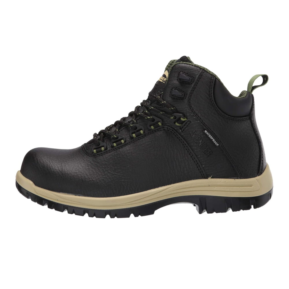 FSI FOOTWEAR SPECIALTIES INTERNATIONAL Men's Foreman Composite Toe Eh Waterproof Oxford A7119 Work Boots 9.5 Wide Black 