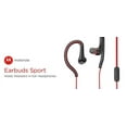 thumbnail image 3 of Motorola SH008 Sports Earbuds - Red SH008 Sports Earbuds, 3 of 3