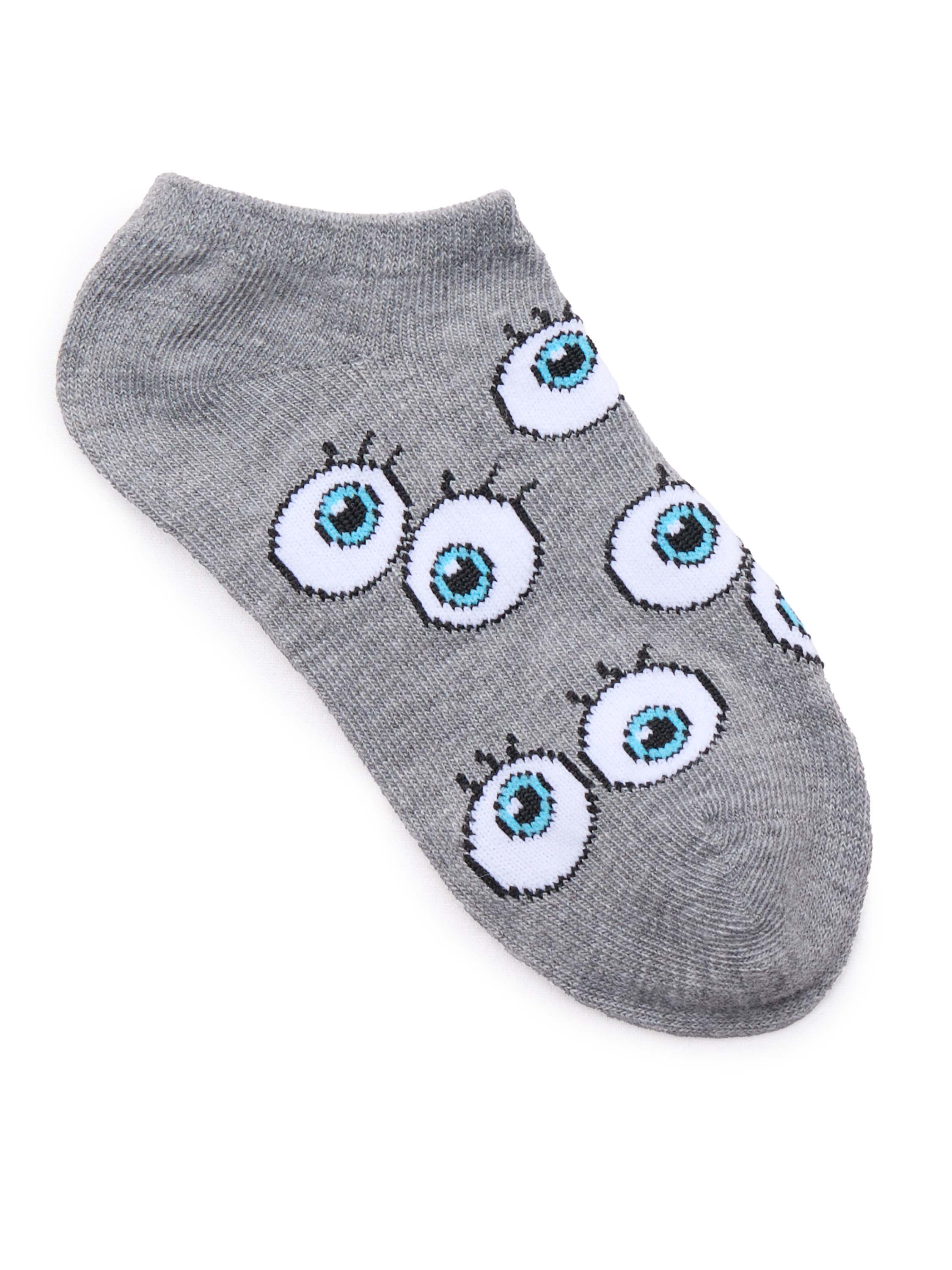SpongeBob SquarePants Boys No-Show Socks, 6-Pack, Sizes S-L