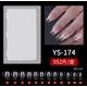 thumbnail image 1 of 552 Piezas 12 Tamaños Puntas de Uñas - Puntas de Uñas de Gel Suave En Forma de Almendra Cobertura Completa Gel X Uñas Pregrabadas para Extensiones, Resina PMMA Uñas Postizas Fuertes Transparentes, 1 of 3