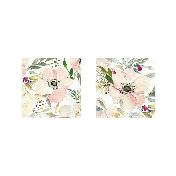 Great Art Now The Joy of White by Kristy Rice 2 Piece Print Art Set Each 12"W x 12"H