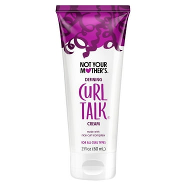 Not Your Mother's Curl Talk Defining Curl Cream, 2 fl oz, Travel Size - ( 2 Pack )