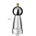 thumbnail image 6 of Shoreew Pepper Grinder Transparent Thickness Adjustable 6/8 Inches Handheld Manual Spice Masher Salt Shaker Kitchen Gadget, 6 of 7