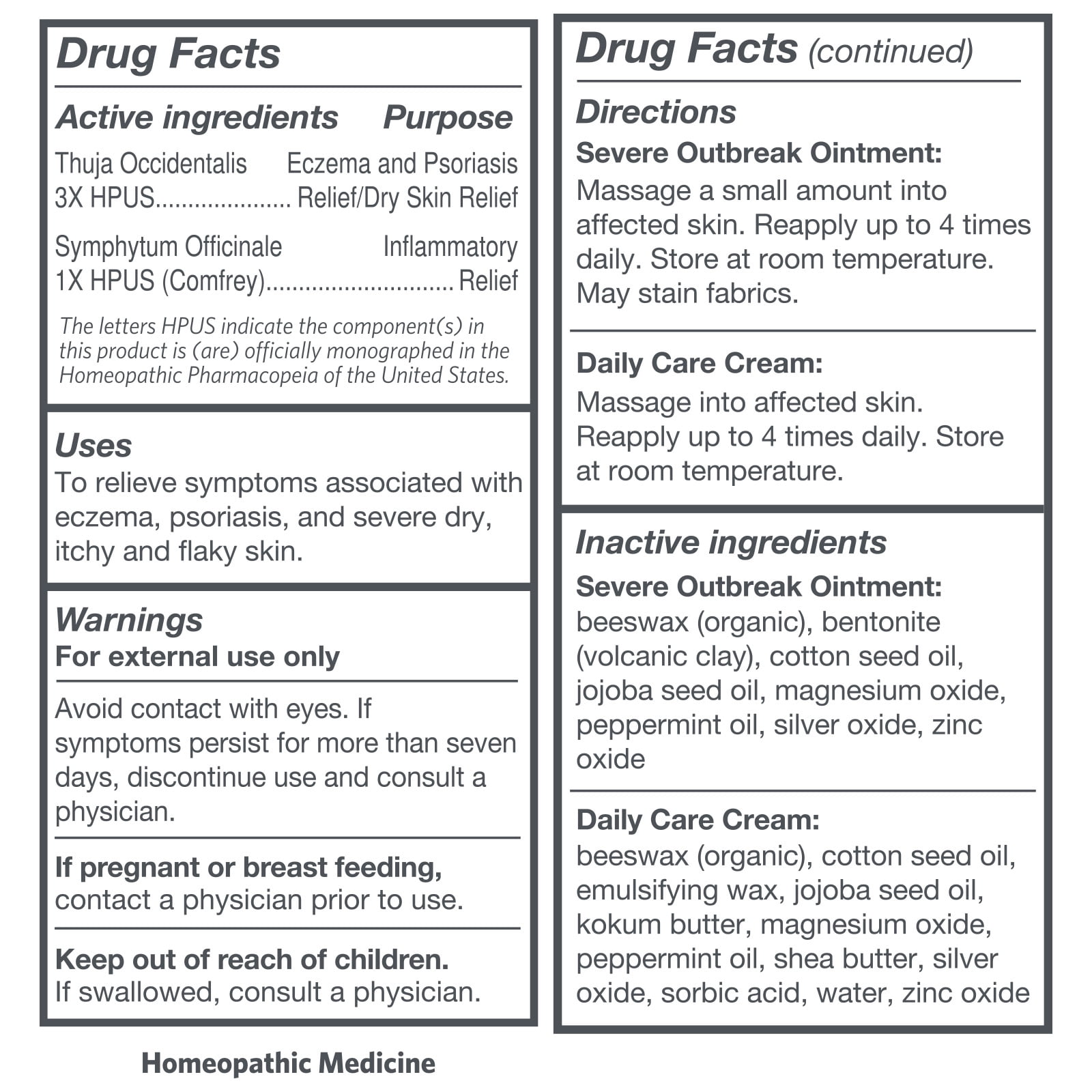 Terrasil Eczema Psoriasis 2 Tube Outbreak Ointment And Daily Use Cream With All Natural Activated Minerals 3x Triple Action Formula 28gm Ointment Tube 85gm Cream Tube Walmart Com Walmart Com