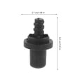 thumbnail image 2 of WEUVEB 10Ud Kit De Conectores Para Cepillo De Mango En Negro Compatible Y Duradero, 2 of 8